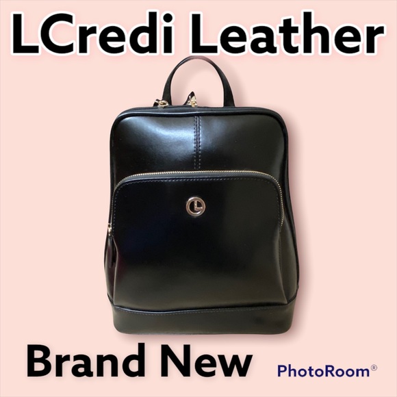 LCredi Handbags - LCredi Leather Backpack Purse